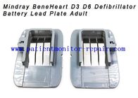 Ενήλικα Defibrillator μέρη μηχανών Mindray BeneHeart D3 D6 πιάτων μολύβδου μπαταριών με το μαζικό απόθεμα