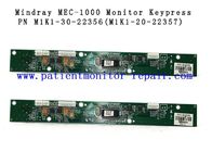 Mindray mec-1000 υπομονετικός πίνακας PN M1K1-30-22356 Keypress πυριτίου οργάνων ελέγχου (m1k1-20-22357)