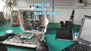 Προβολή Mindray IMEC10 Patient Monitor Repair PN 050-000790-01 Spo2 Board Medical Parts Demo