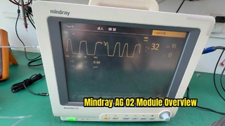 Mindray AG and O2 Module 115 023943 00 Επισκόπηση