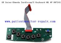 Επιτροπή Keypress ιατρικού εξοπλισμού για Datex της Γερμανίας - Ohmeda Cardiocap 5 πίνακας MX 4F 897241 κουμπιών πιάτων πληκτρολογίων οργάνων ελέγχου