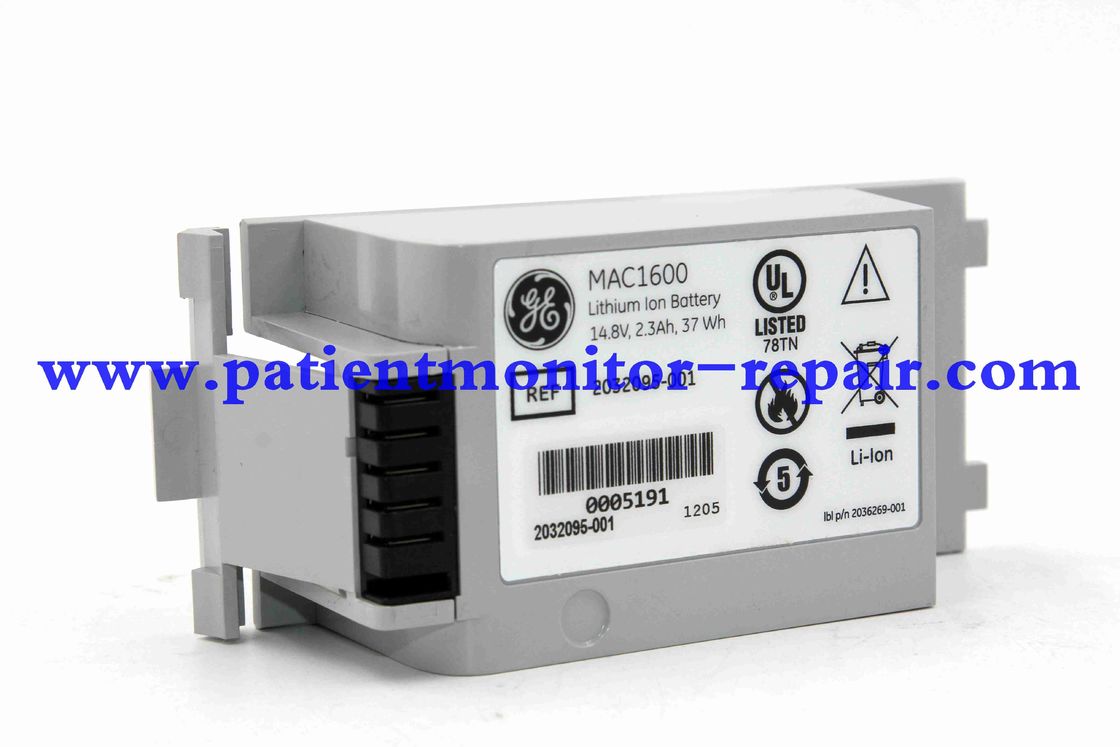 Νέες και αρχικές μπαταρίες REF2032095-001 ιατρικού εξοπλισμού για το όργανο ελέγχου της Γερμανίας MAC1600 ECG