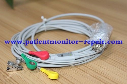 ZOLL ECG CABLE 3LD IEC SHAPS REF 8000-0026 Medical Equipment Accessories