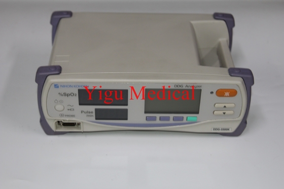 Ιατρικός εξοπλισμός NIHON KOHDEN PN: DDG-3300K Oximeter στον άριστο όρο με 3 μήνες εξουσιοδότησης